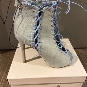 Denim Heels